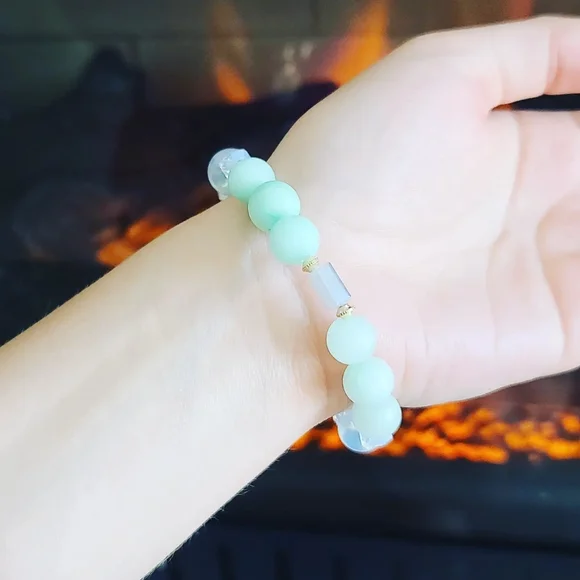 Amazonite bracelet - Picture 4 of 4